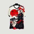 Giappone - Maglia Concept - Nero, Bianco, Rosso