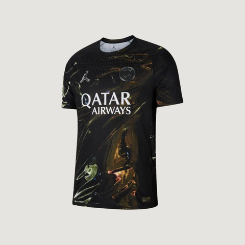 Paris Saint-Germain – Camiseta Night Edition 2025/26 – Negro Iridiscente Multicolor