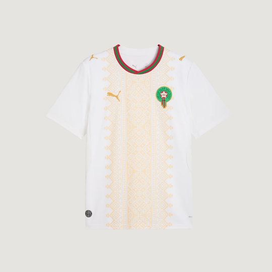 Marruecos – Camiseta Visitante 2026/2027 – Blanco