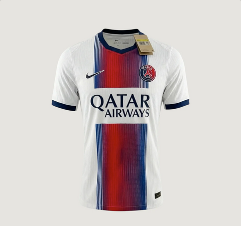 Paris Saint Germain ( PSG ) - Auswärtstrikot 26/27 – Weiß, Blau & Rot