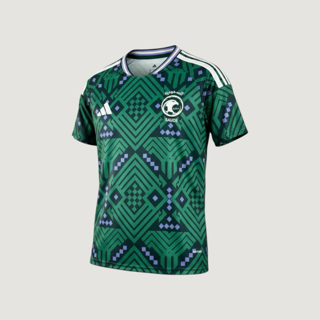 Arabie Saoudite – Maillot Domicile Coupe du Monde 2026 – Vert, Blanc - Covred