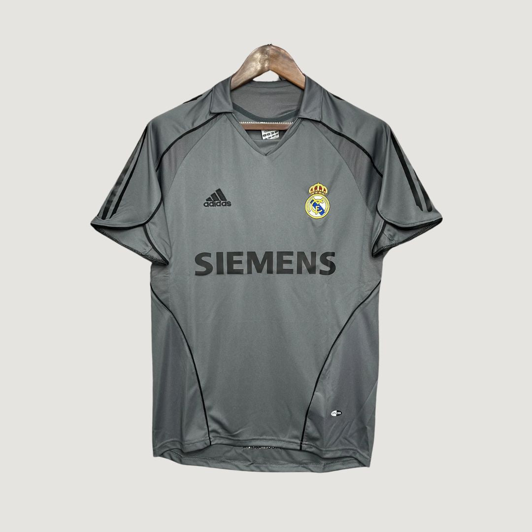 Real Madrid – Maillot Rétro Extérieur 2005/2006 – Gris - Covred