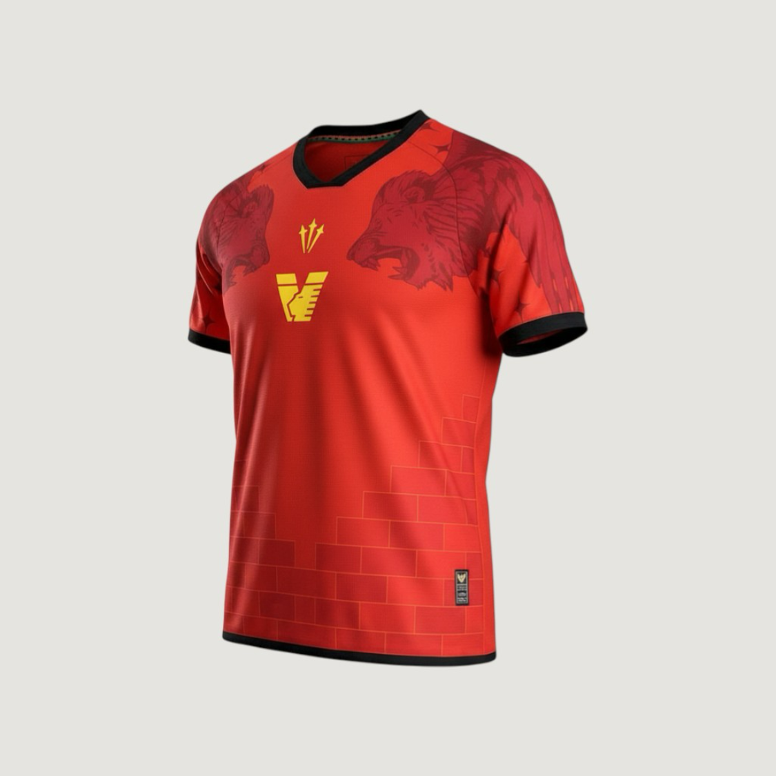 Venezia FC – Maillot Spécial 2025-26 – Rouge, Noir - Covred