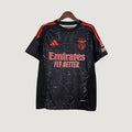 S.L. Benfica - Maillot Extérieur 24/25 - Noir, Rouge - Covred