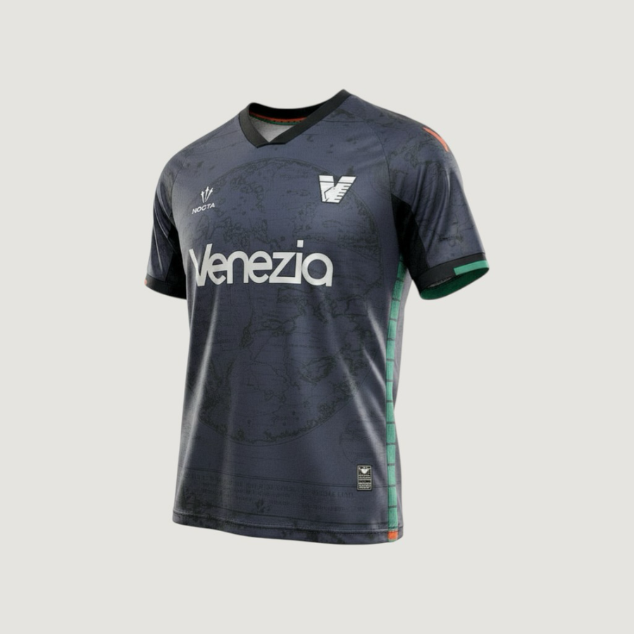 Venezia – Maillot Concept 2025-26 – gris foncé, rouge, vert - Covred