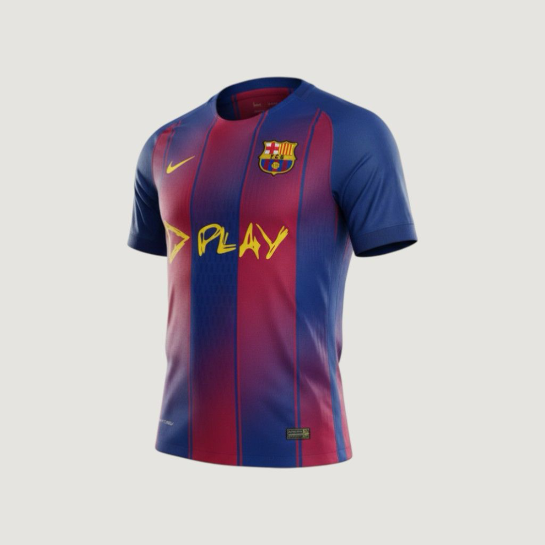 FC Barcelone – Maillot Domicile 2025/26 Version Joueur – Bleu, Rouge - Covred
