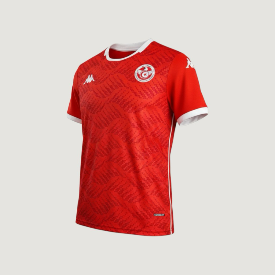 Tunisie – Maillot Domicile Coupe du Monde 2026 – Rouge, Blanc - Covred