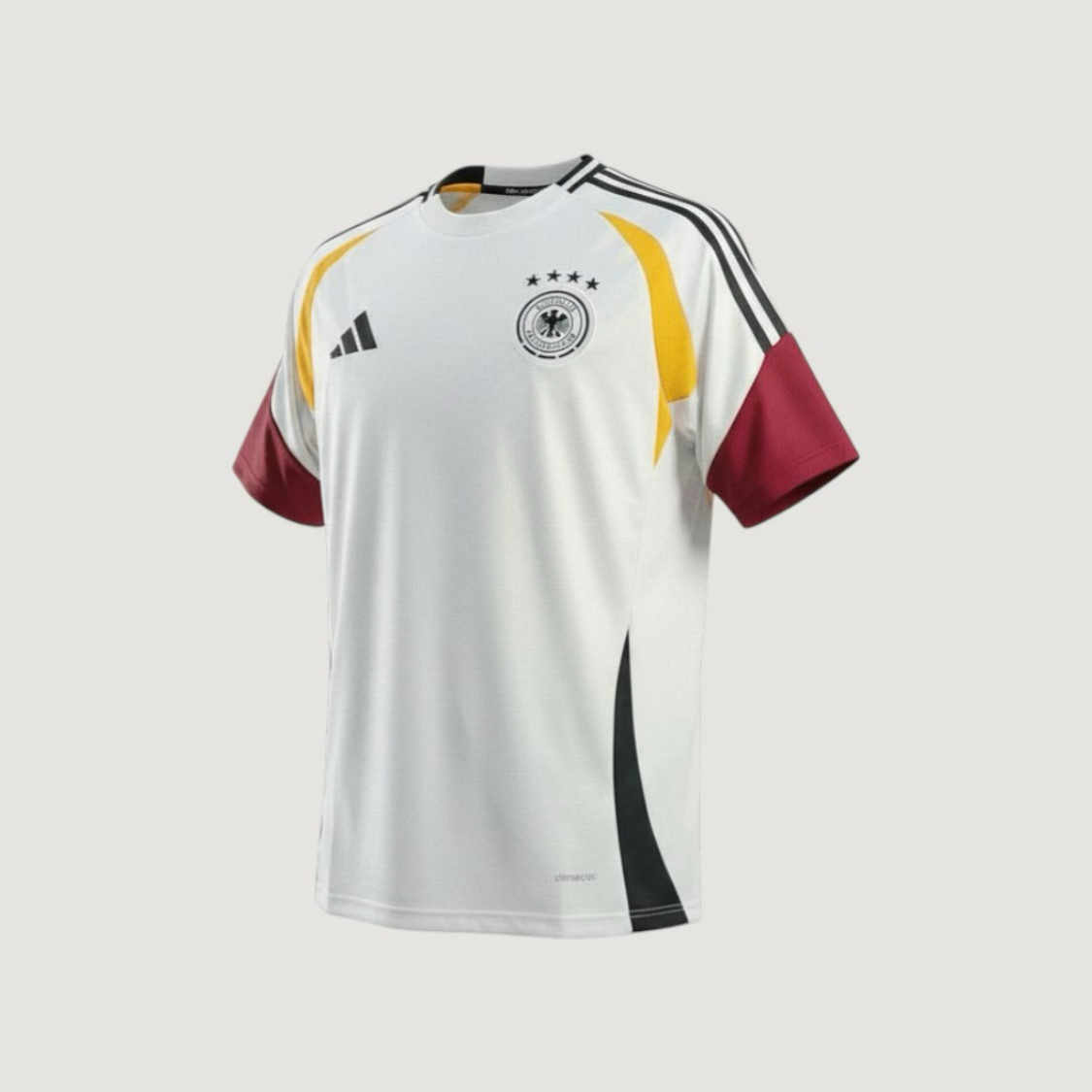 Allemagne – Maillot Entraînement 2026 – Blanc, Noir, Jaune, Rouge - Covred