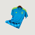 Espagne – Maillot Gardien Coupe du Monde 2026 – Bleu turquoise, Jaune - Covred