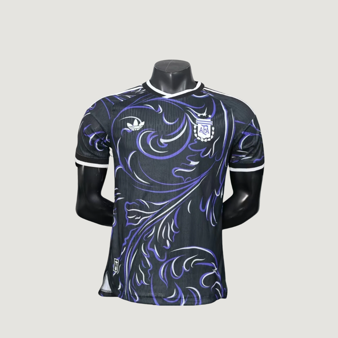 Argentine – Maillot Extérieur Coupe du Monde 2026 – Noir, Violet, Blanc - Covred