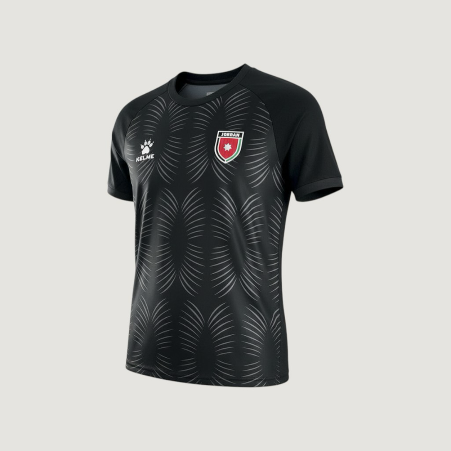Jordanie – Maillot Extérieur Coupe du Monde 2026 – Noir, Gris - Covred