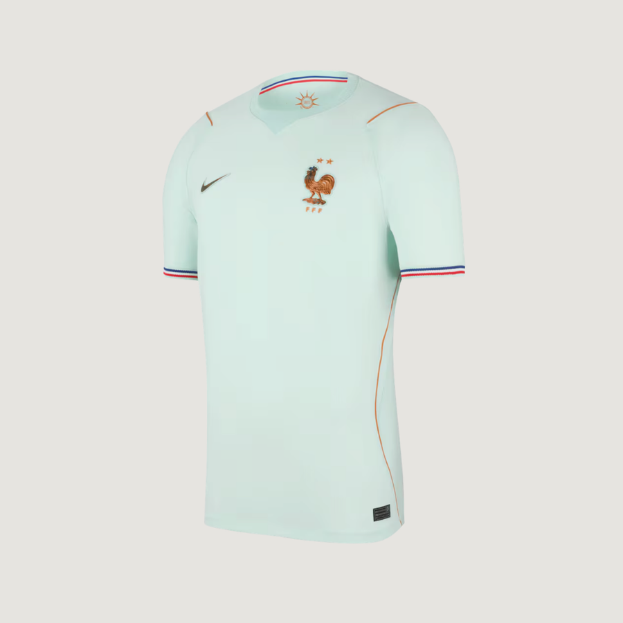 France – Maillot Extérieur CDM 2026/27 – Vert Menthe