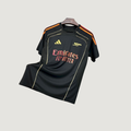 Arsenal FC – Maillot Pré-Match 2025/26 Homme – Noir, Orange - Covred
