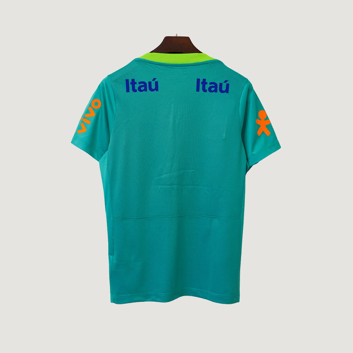 Brésil – Maillot d’Entraînement 2025/26 Homme – Vert lac, Vert clair - Covred