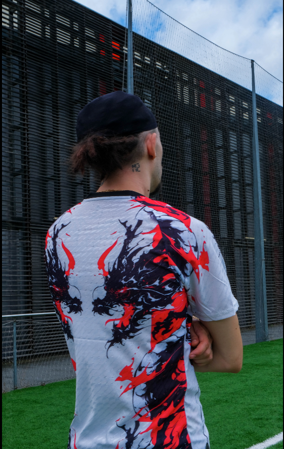 Japón – Camiseta Concept 2026 – Blanco, Rojo, Negro