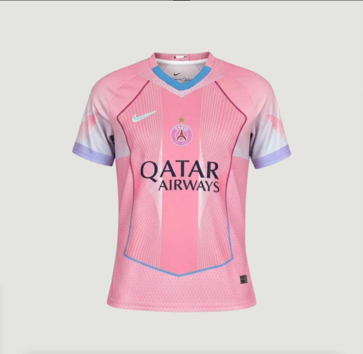 Paris Saint-Germain – Camiseta Concept 2025/26 – Rosa Pastel