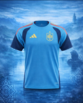 Spagna – Maglia Pre-Partita 2026 – Blu & Giallo