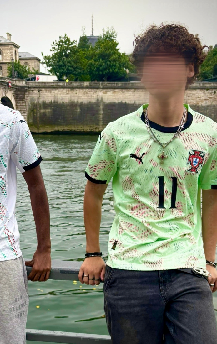 Portugal – Trikot Auswärts 2025 – Mintgrün & Détails Schwarz