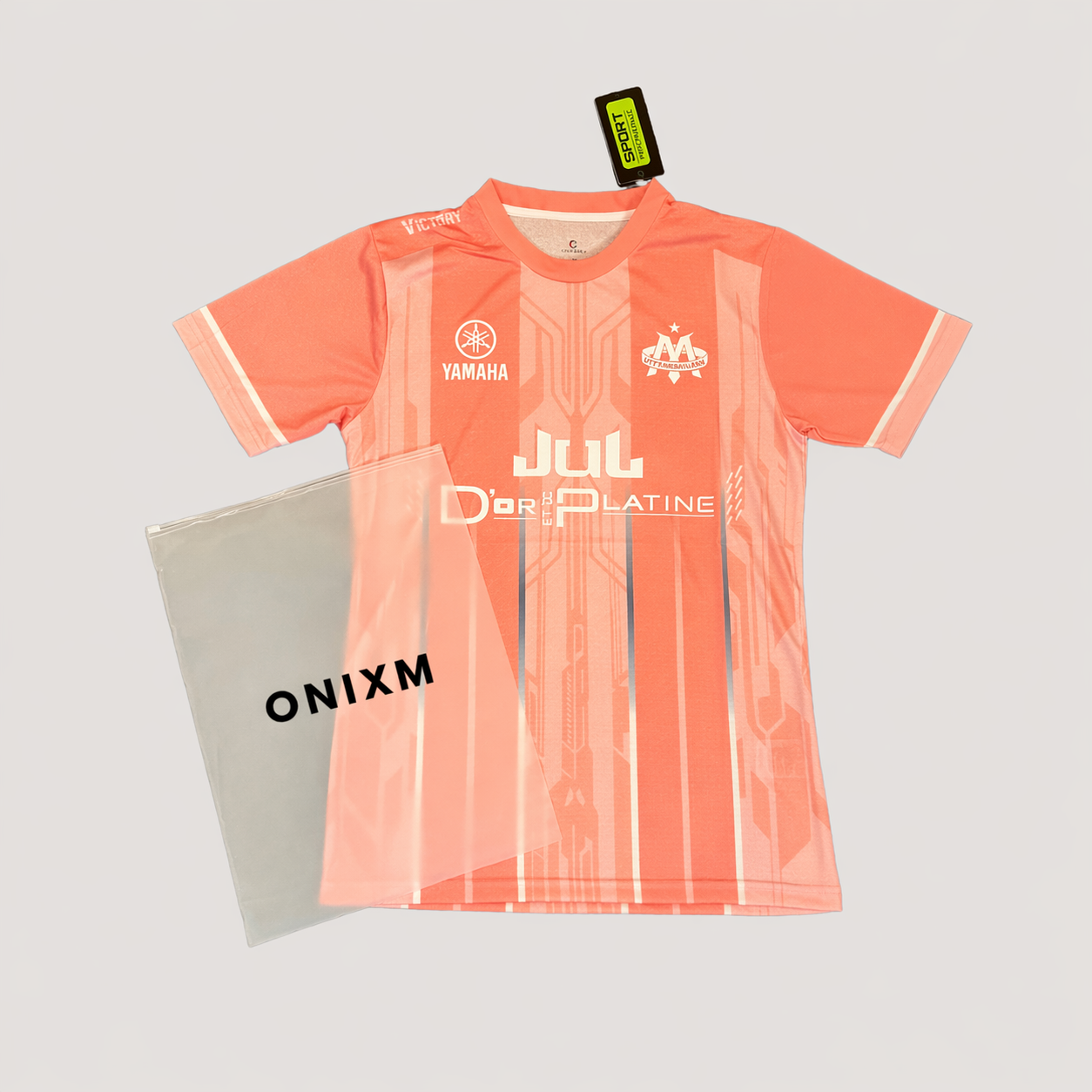 Olympique de Marseille – Maglia Edizione Speciale JUL 2025 – Rosa, Bianco