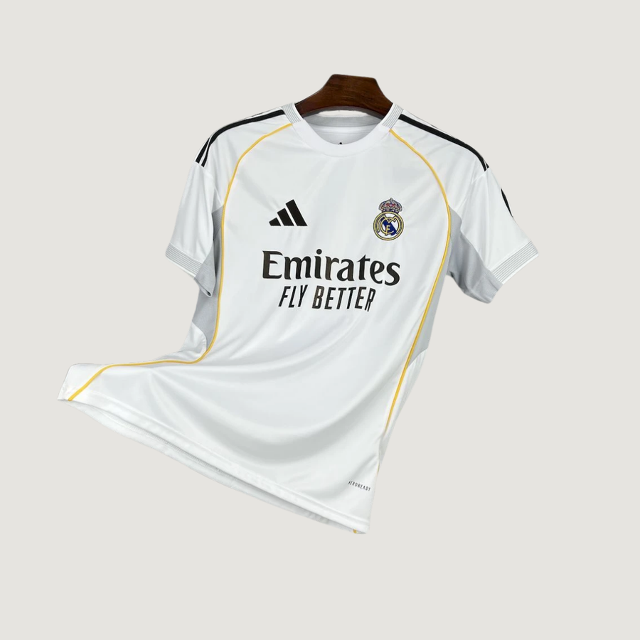 Real Madrid – Maillot Domicile 2025/26 – Blanc - Covred