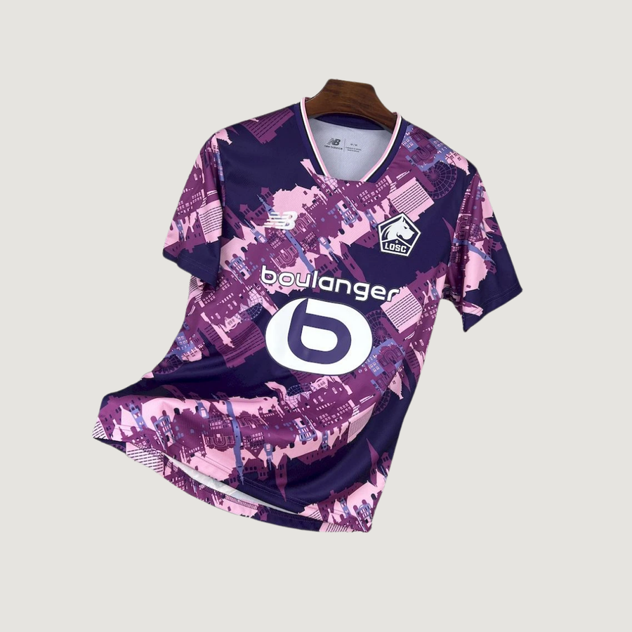 Lille LOSC – Maillot Extérieur 25/26 – Violet/Rose - Covred