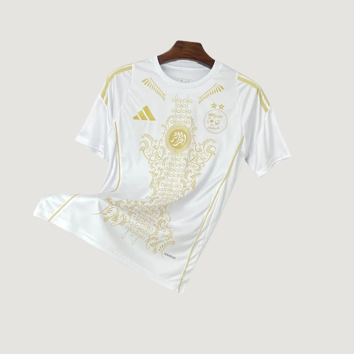 Algérie – Maillot Concept 2025/2026 – Blanc, Or - Covred