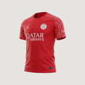 Paris Saint Germain ( PSG ) - Maillot d’entraînement 24/25 - Rouge - Covred
