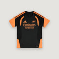 Arsenal – Maillot Entraînement 2026/27 – Noir, Orange – face