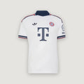 Bayern Munich – Maillot Extérieur 2026/27 – Blanc, Bleu marine – face