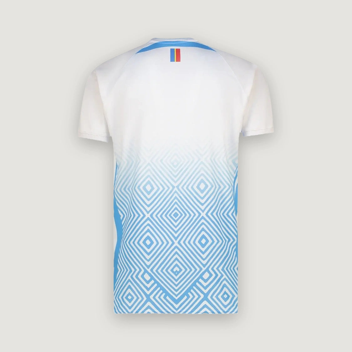 Congo – Maillot Extérieur Coupe du Monde 2026 – Blanc, Bleu Ciel – dos