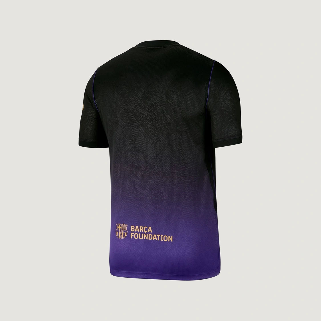 FC Barcelone – Maillot Extérieur 2026/27 – Noir, Violet, Or – dos