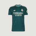 Real Madrid – Maillot Extérieur 2026/27 – Vert Sapin, Crème – face