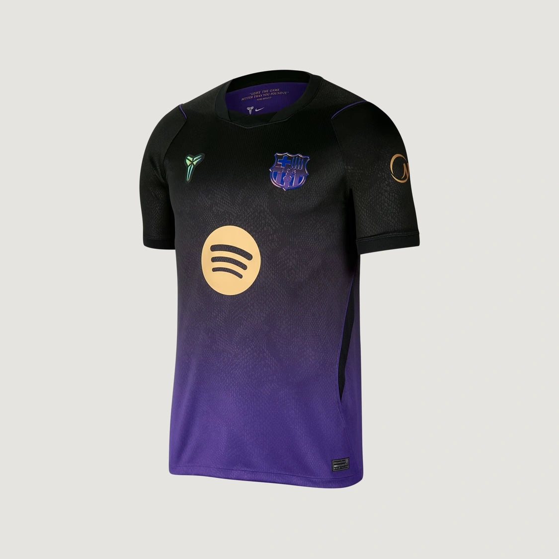 FC Barcelone – Maillot Extérieur 2026/27 – Noir, Violet, Or – face
