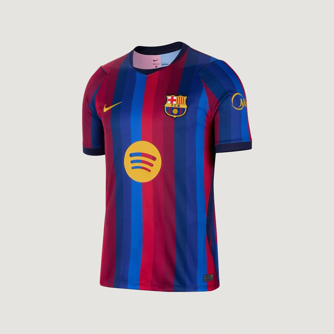 FC Barcelone – Maillot Domicile 2026/27 – Bleu, Grenat, Jaune – face