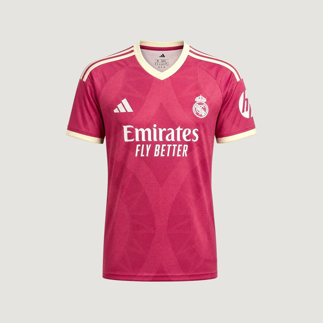 Real Madrid – Maillot Third 2026/27 – Rose, Crème – face