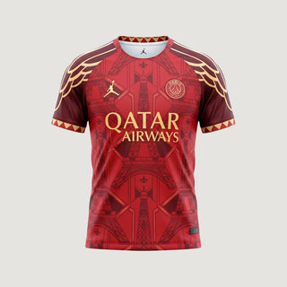 Paris Saint-Germain – Maillot Concept 2026-27 – Rouge, Bordeaux, Or