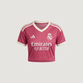 Real Madrid – Crop Top Third 2026/27 – Rose, Crème – face