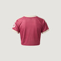 Real Madrid – Crop Top Third 2026/27 – Rose, Crème – dos