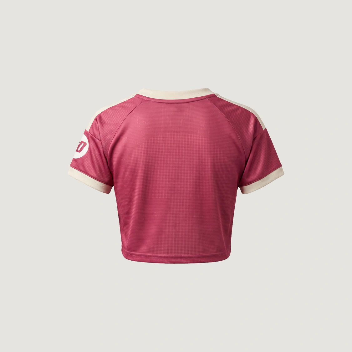 Real Madrid – Crop Top Third 2026/27 – Rose, Crème – dos