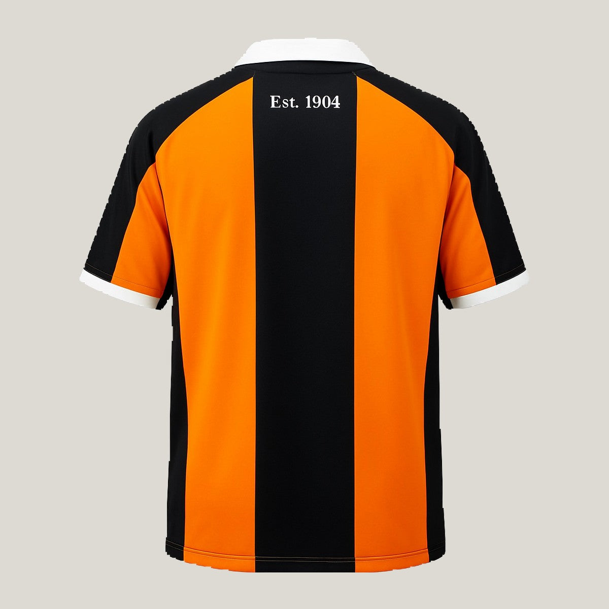 Hull City – Maillot Domicile 26/27 – Noir, Orange, Blanc