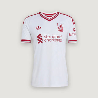 Liverpool – Maillot Extérieur 2026/27 – Blanc, Rouge