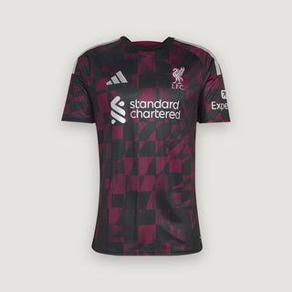 Liverpool – Maillot Third 2026/27 – Noir, Bordeaux