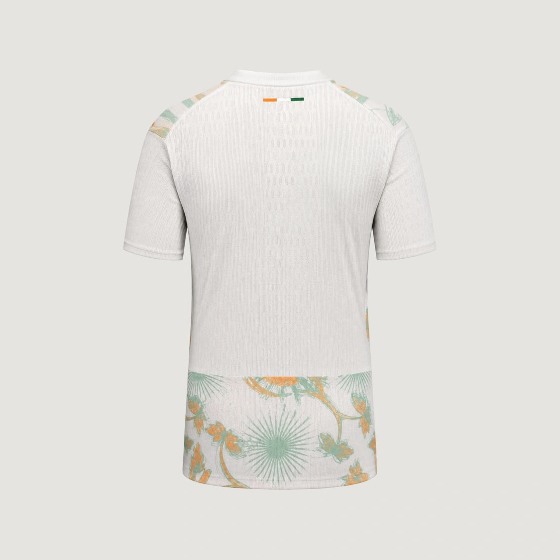 Côte d’Ivoire – Maillot Extérieur Coupe du Monde 2026 – Blanc, Orange, Vert – dos