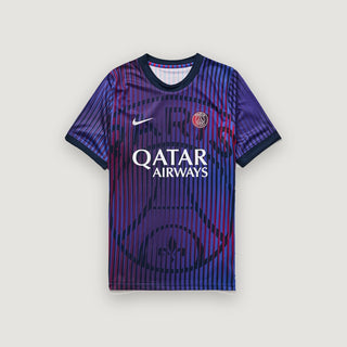 Paris Saint-Germain – Maglia Pre-Partita Trasferta 2026/27 – Viola, Blu