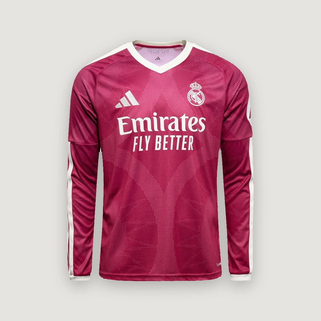 Real Madrid – Maillot Third Manches Longues 2026/27 – Rose Framboise – face