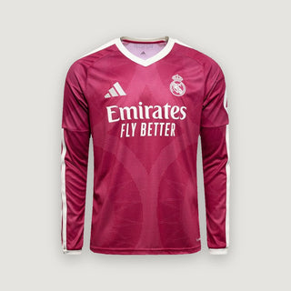 Real Madrid – Maillot Third Manches Longues 2026/27 – Rose Framboise