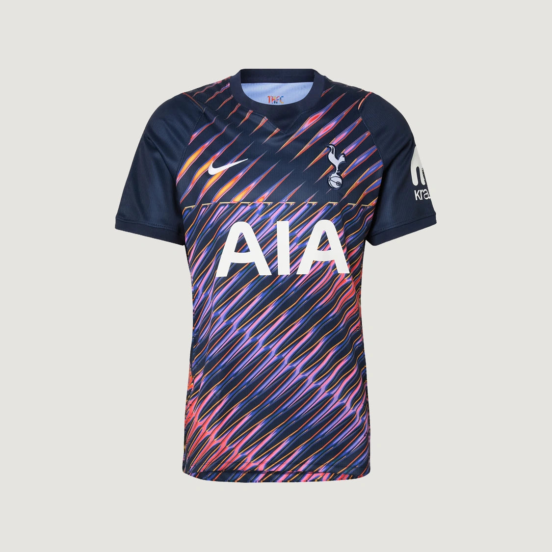 Tottenham – Maillot Extérieur 2026/27 – Bleu marine, Multicolore – face