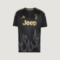 Juventus – Maillot Third 2026/27 – Noir, Or, Gris – face