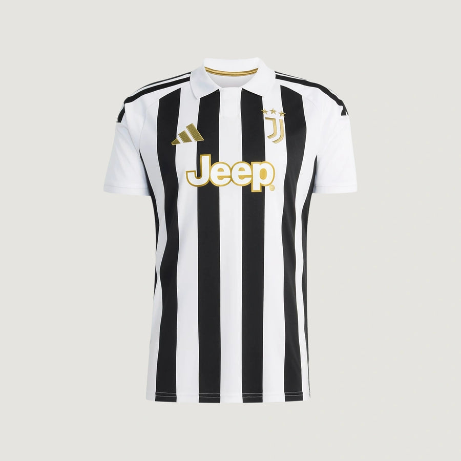 Juventus – Maillot Domicile 2026/27 – Blanc, Noir, Or – face