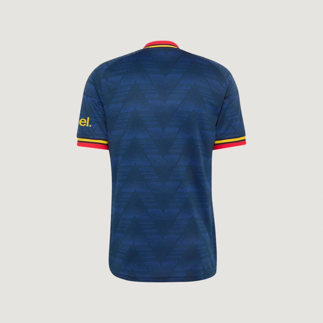 Arsenal FC – Maillot Extérieur 2026/27 – Bleu marine, Jaune, Rouge – dos